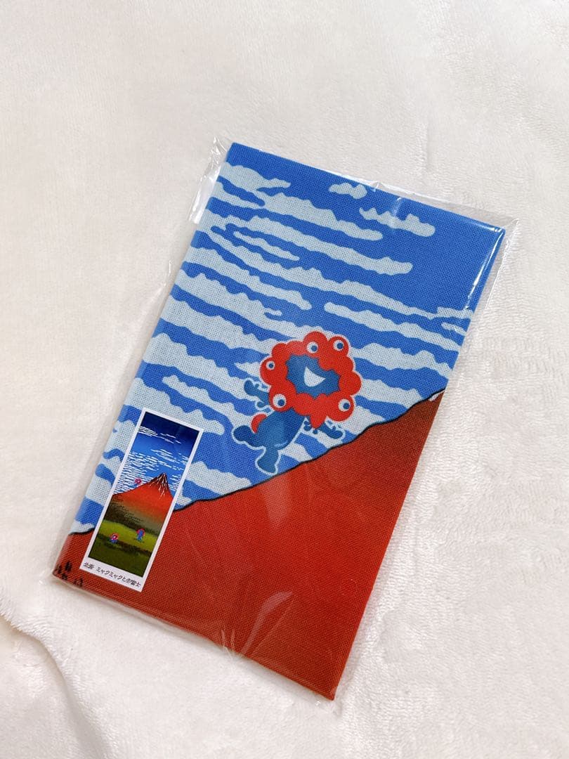 万博　ミャクミャク　赤富士　手ぬぐい　新品