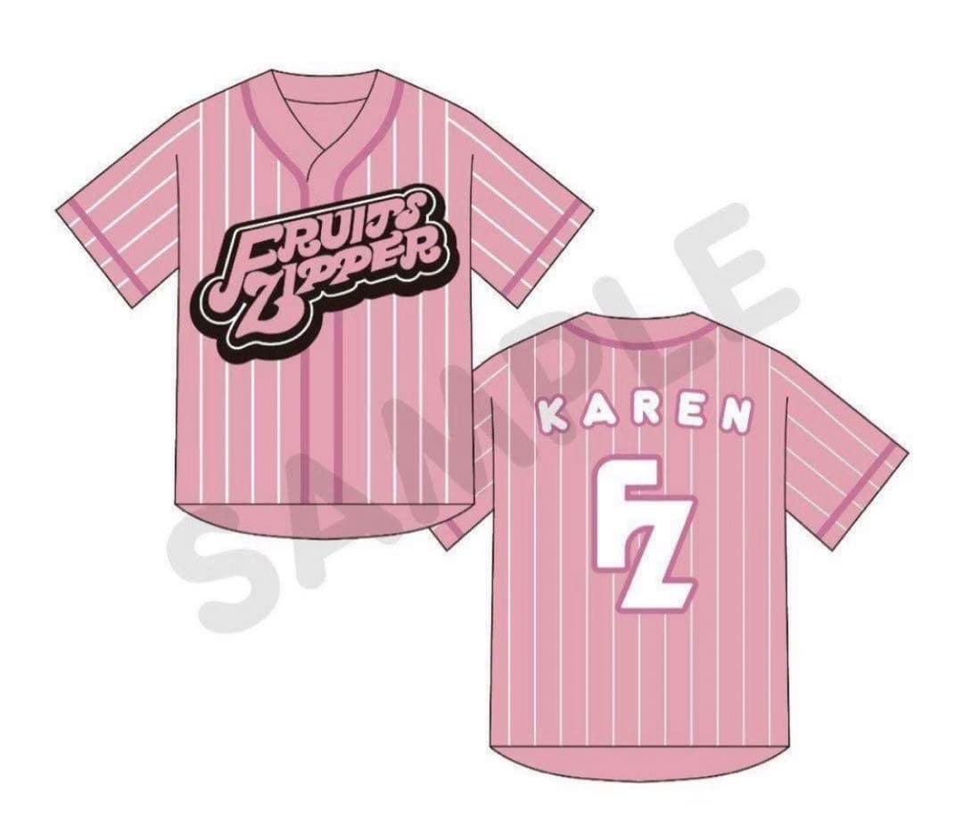 フルーツジッパー 松本かれん　ユニフォーム　推しアピ