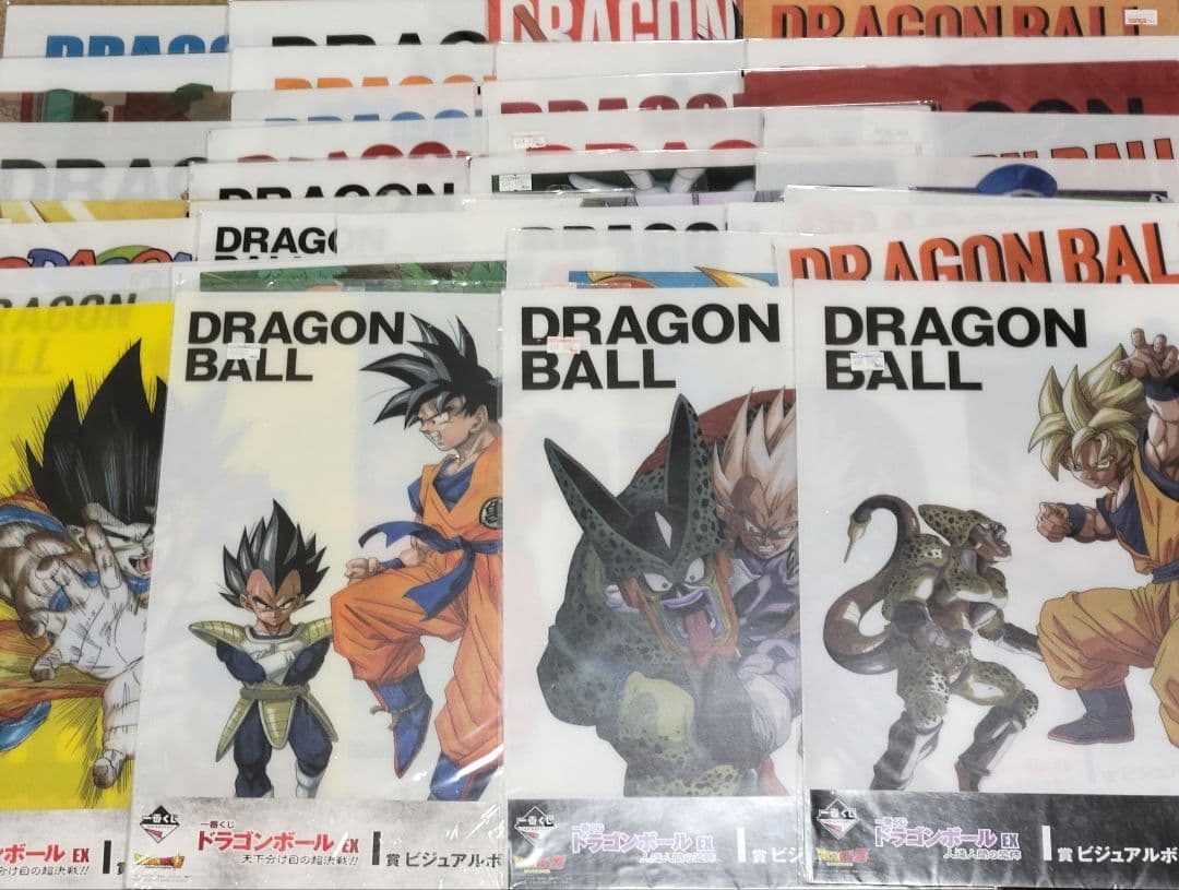 ドラゴンボール 一番くじ I賞 H賞 ビジュアルボード ビジュアルシート 36枚