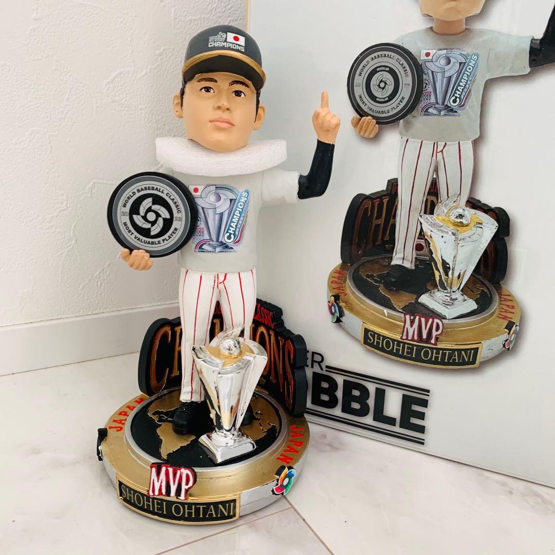 限定123体　大谷翔平 ボブルヘッド　WBC MVP 優勝　フィギア　FOCO社