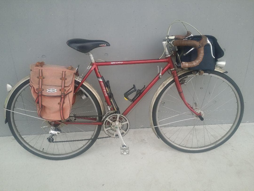 静岡直接引き取りのみ　ミヤタ　MT1000　クロモリ　ランドナー　26インチ