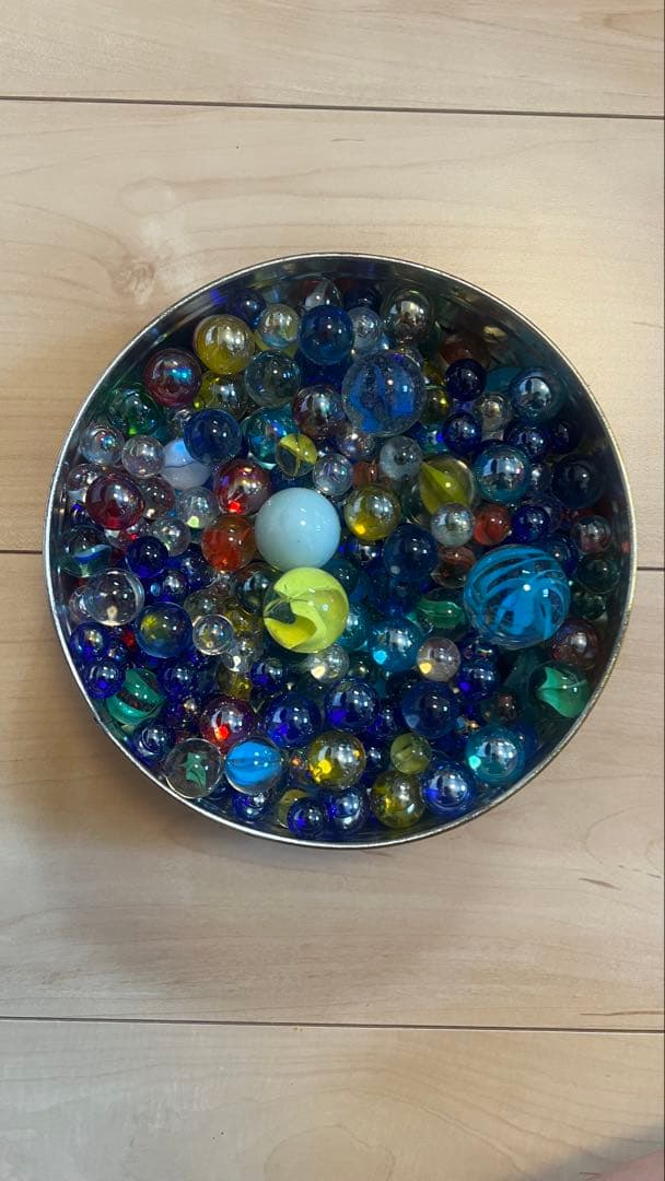 ガラス製ビー玉セット