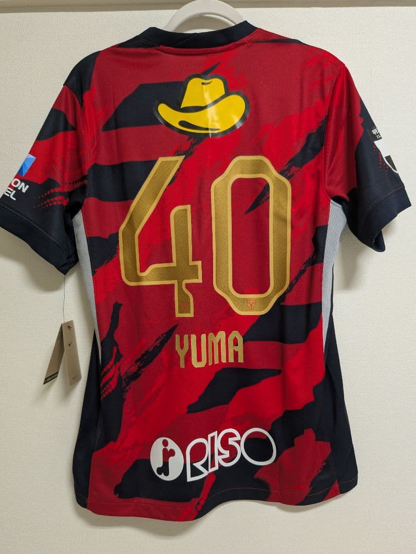 【鹿島アントラーズ】国立開催記念ユニフォーム　黄金背番号鈴木優磨選手 Lサイズ