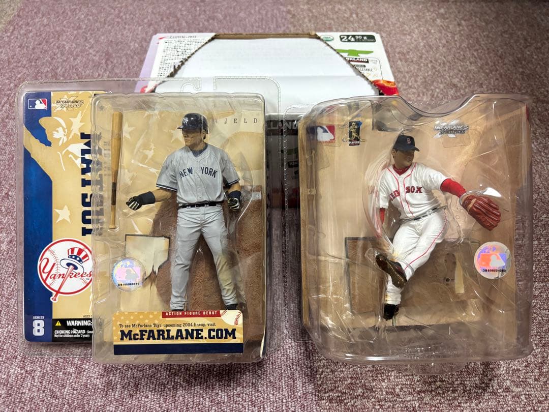 Mcfarlane マクファーレン MLB フィギュア 松井秀喜・松坂大輔