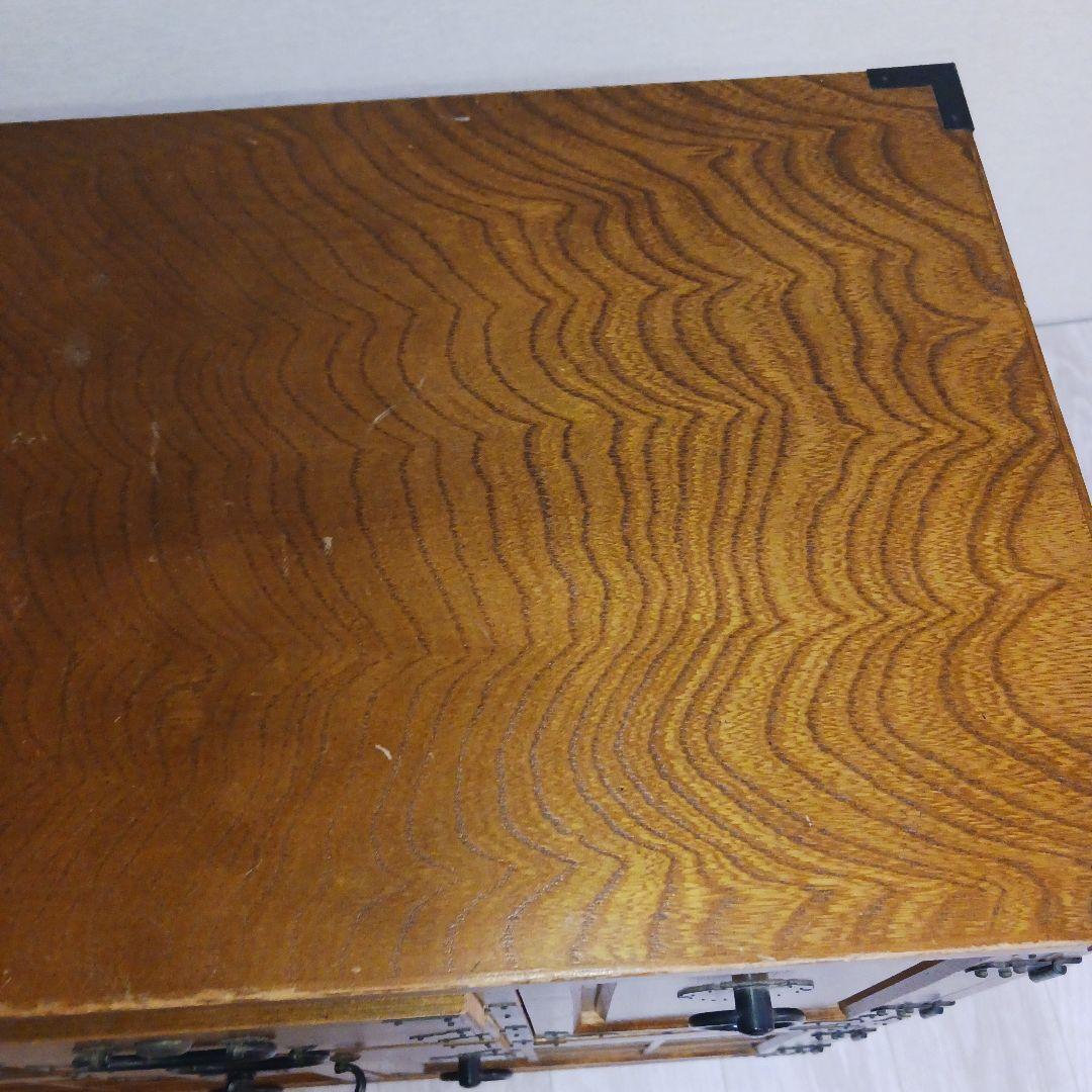 希少 箪笥 裁縫箱 木箱 からくり 隠し有り 古道具 和ダンス レトロ