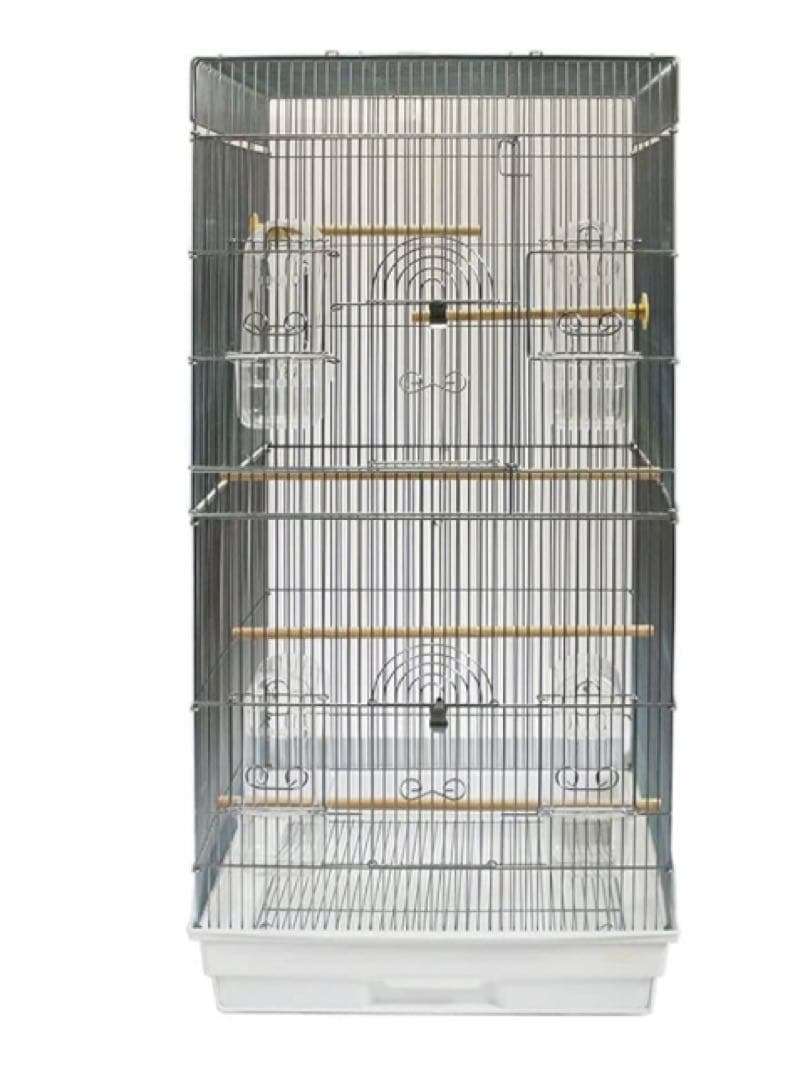 ホーエイ 鳥かご 465ロング ホワイト