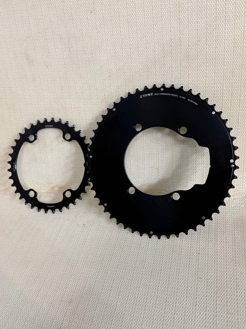 STONE 11s/12s 52T/56T エアロチェーンリング セット