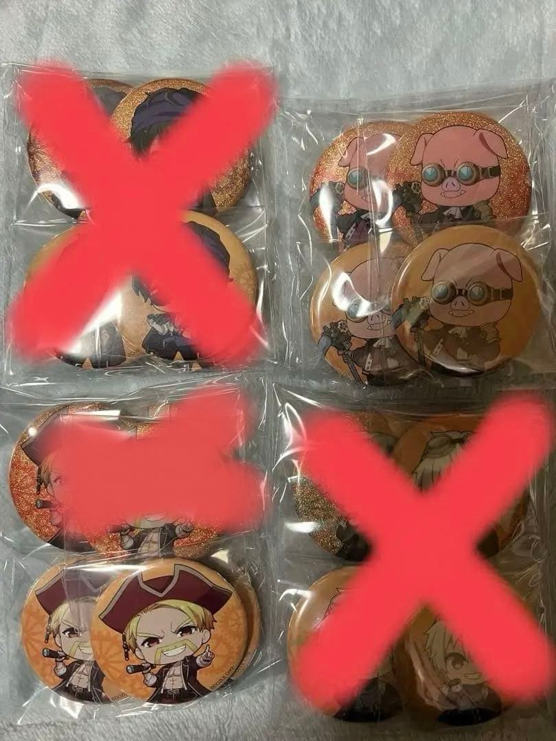 ドズル社ミュージアム 缶バッジ ミニキャラ