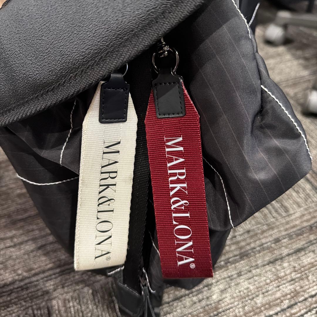 マークアンドロナ　スタンドキャディバッグ ブラック