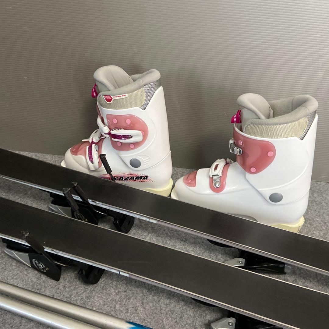 ★初心者向け★メンテ済 大人スキーセット 板148cm ブーツ24cm