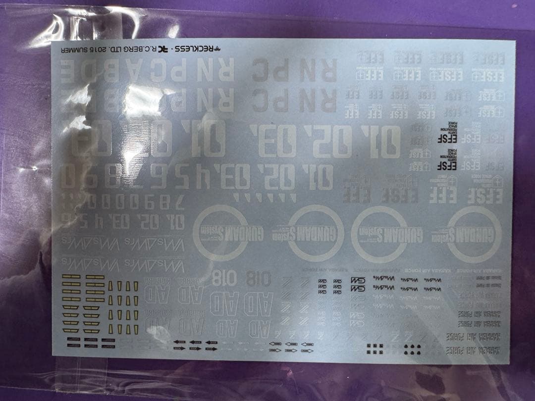 RECKLESS NERO ネロ　ガンプラ　ガレージキット