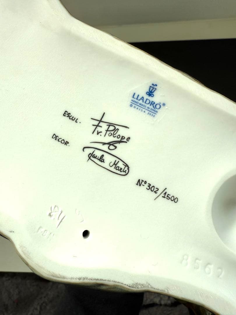 LLADRO世界限定1500体 白虎Mythological Tiger L.E