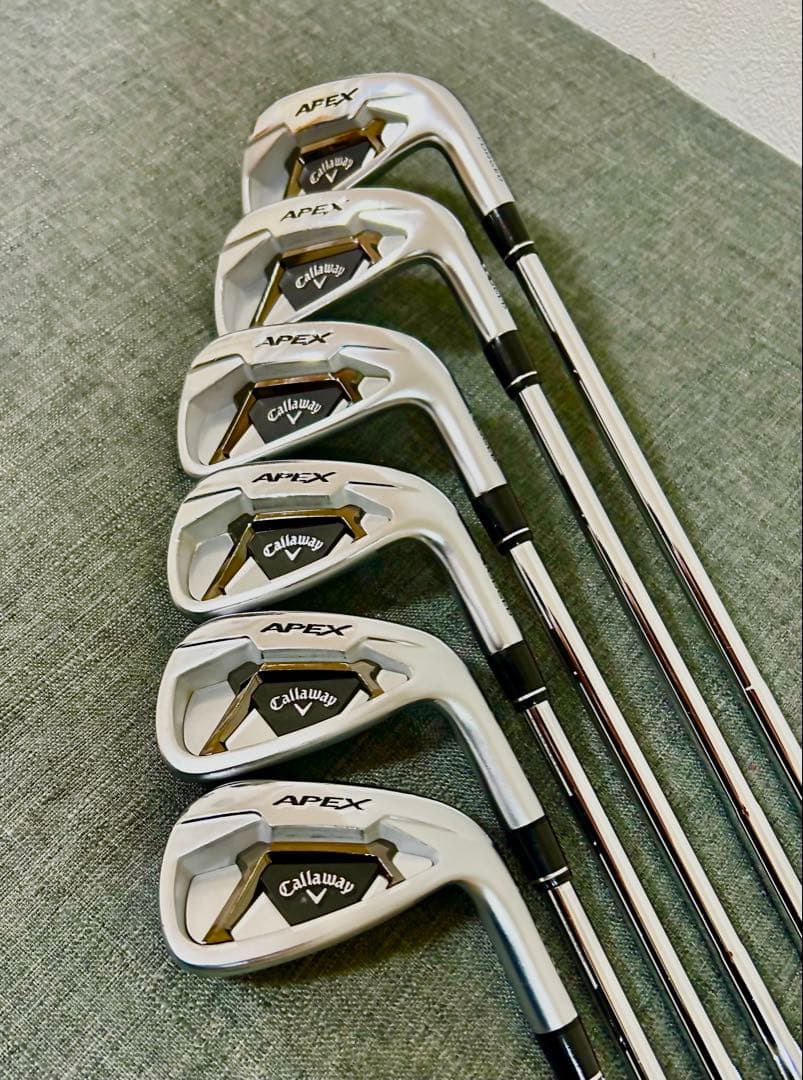 希少スペ・最終価格・美品 キャロウェイ APEX 2021 アイアン 軟鉄鍛造