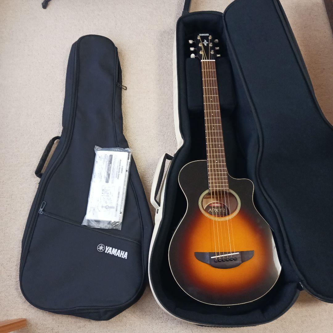 Yamaha Apxt2 エレアコ　 ミニギター用ケース付き　ペグ交換済み