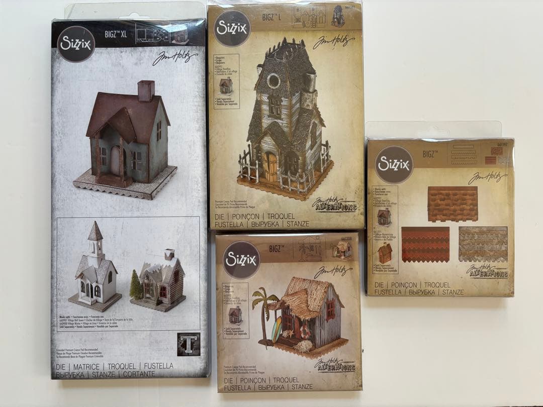 Sizzix Tim Holtz Village Dwelling 4点
