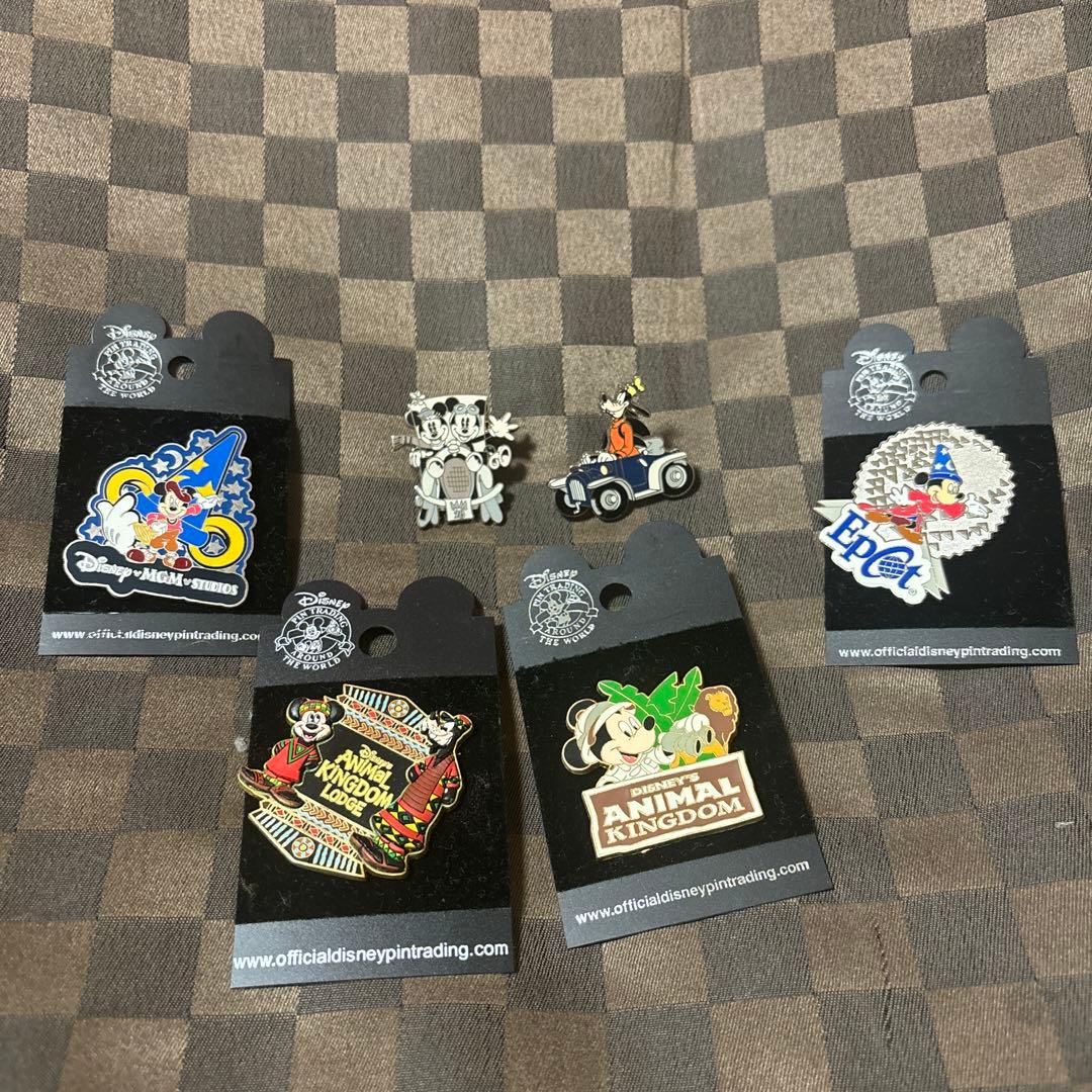 ディズニーワールドピンバッジセット　ビンテージ