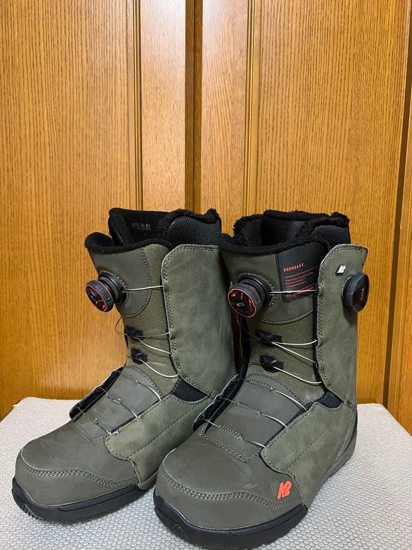 K2 BOUNDARY ダブルBOA スノーボード　26cm ブーツ