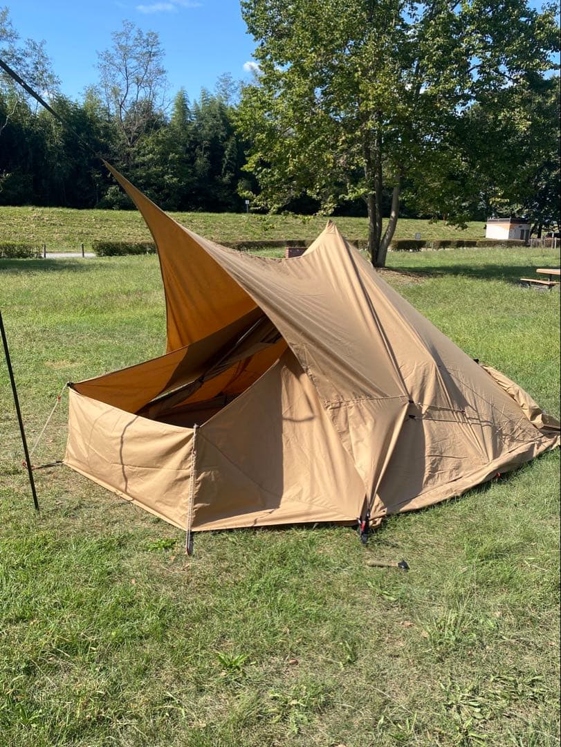 テンマクデザインパンダTC＋ ＆ 熱田野営具シルス、フロントヤード ➕αセット