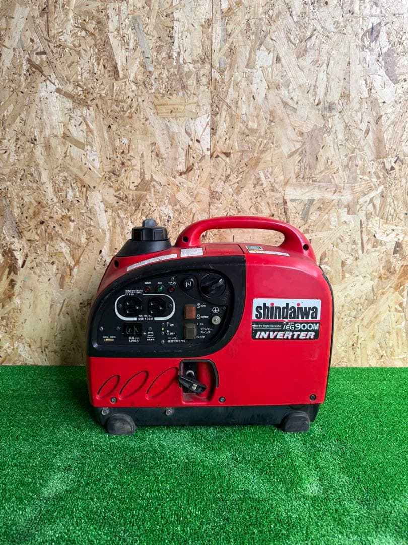 『整備済み』新ダイワ900M インバーター発電機 防災 動作確認済釣り キャンプ