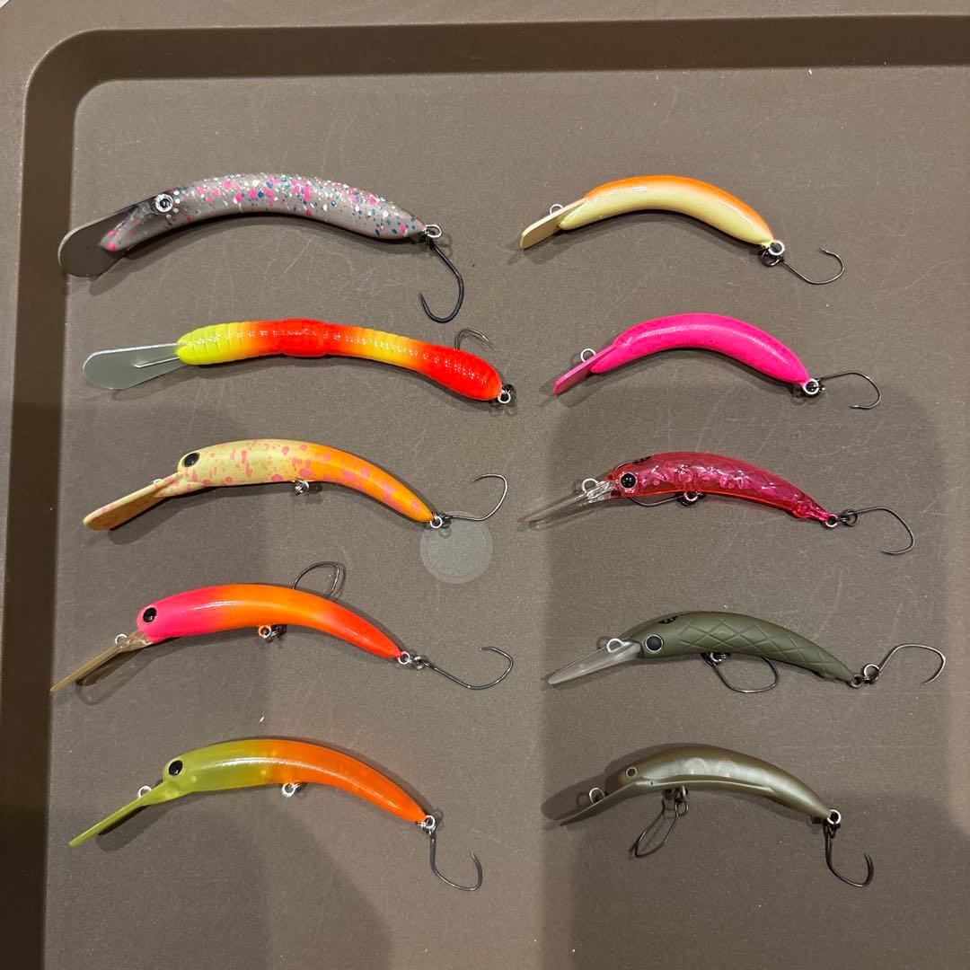 ニョロ系トラウトルアー10個セット