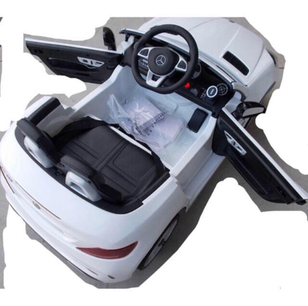 乗用ラジコン　ベンツ　SLC　白　完成車