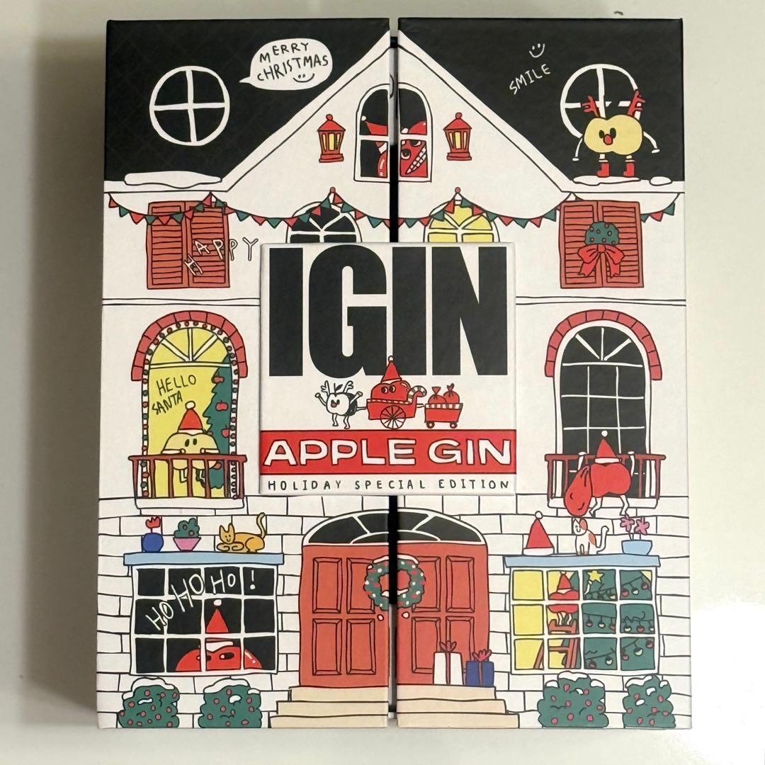 【限定】ジン IGIN クリスマスBOX ブラック APPLE