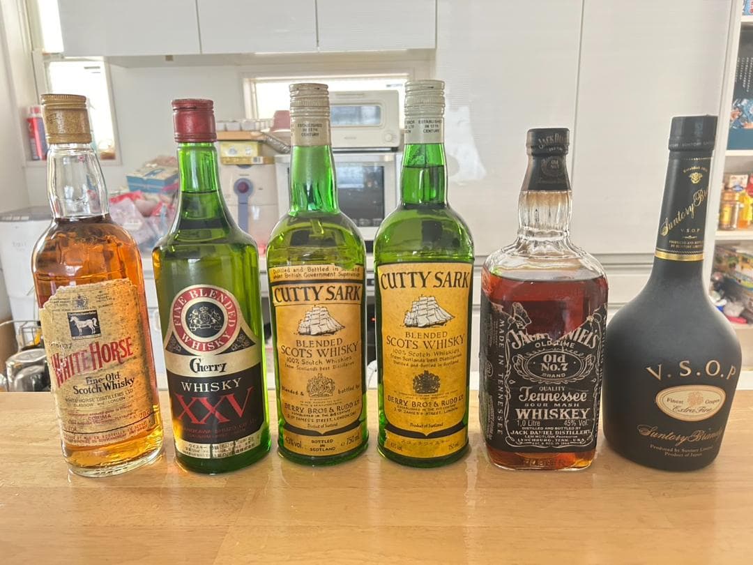 ウィスキー＋ブランデー　6本セット