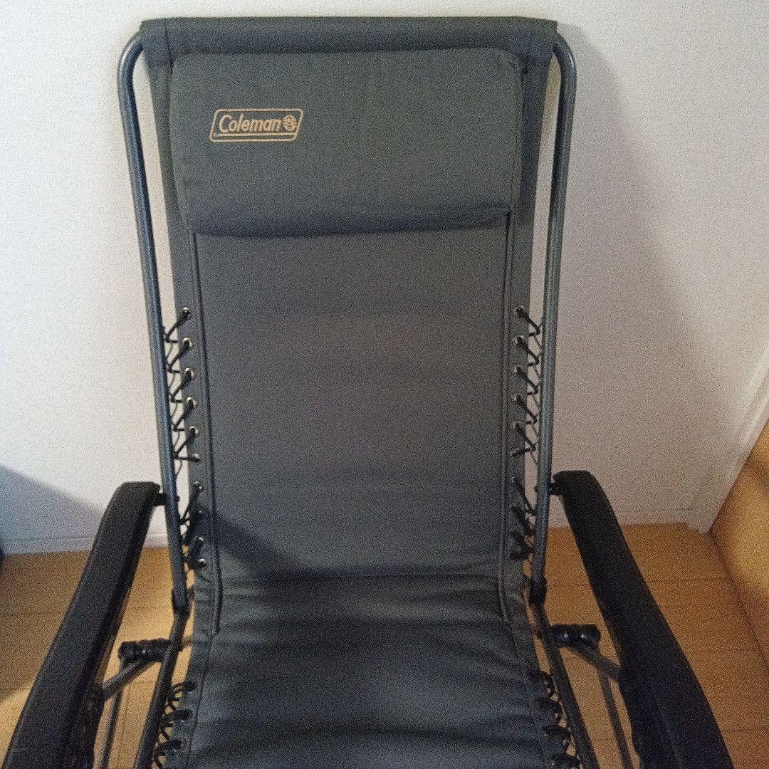 Coleman リクライニングチェア グレー