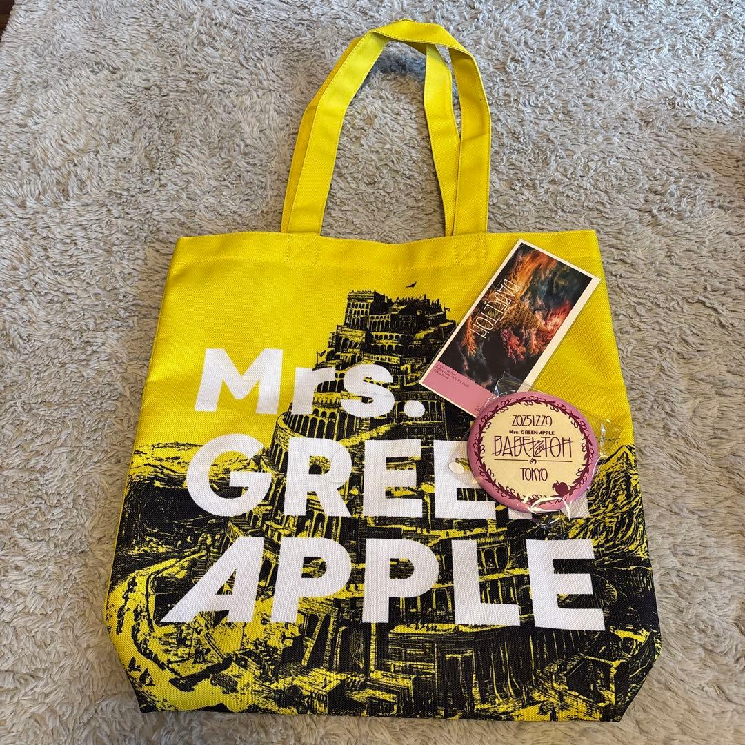 Mrs. GREEN APPLE バベルの塔　トートバッグ