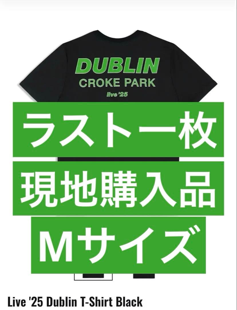 【現地限定】oasis live '25 アイルランド　ダブリン公演　Tシャツ