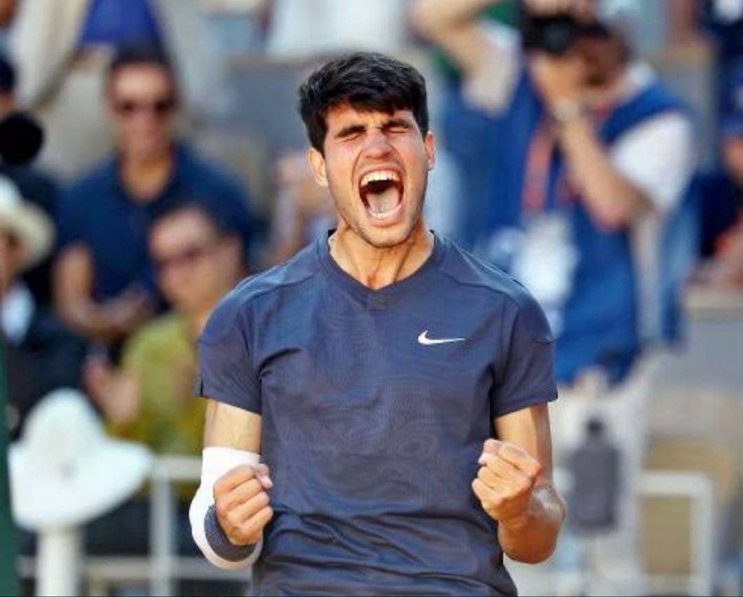 2024全仏、アルカラス着用 NIKEウェア