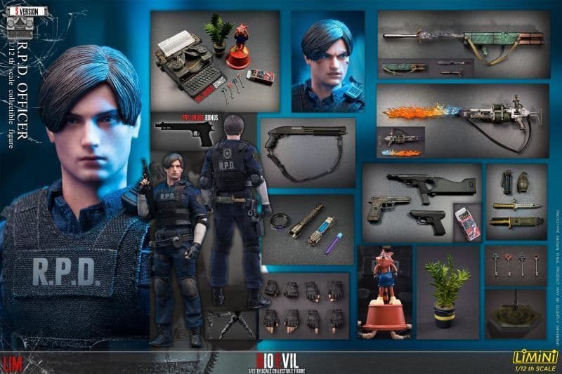 LIMTOYS 1/12 R.P.D 警察官　OFFICER フィギュア　RE2