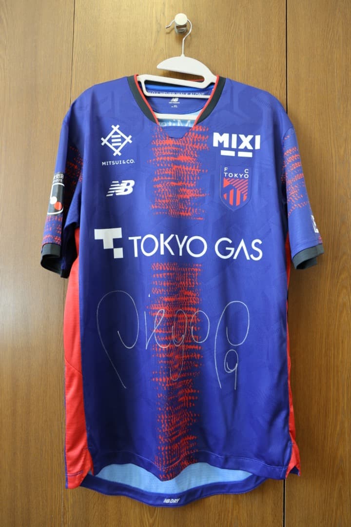 FC東京サイン ユニフォーム ディエゴ・オリヴェイラ 2025 オーセンティック