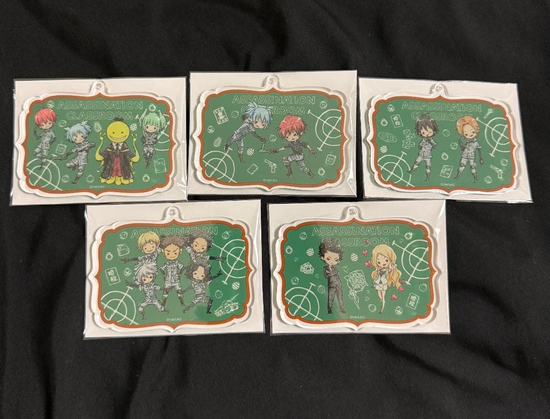 暗殺教室 アクリルキーホルダー グラフアート コンプリート