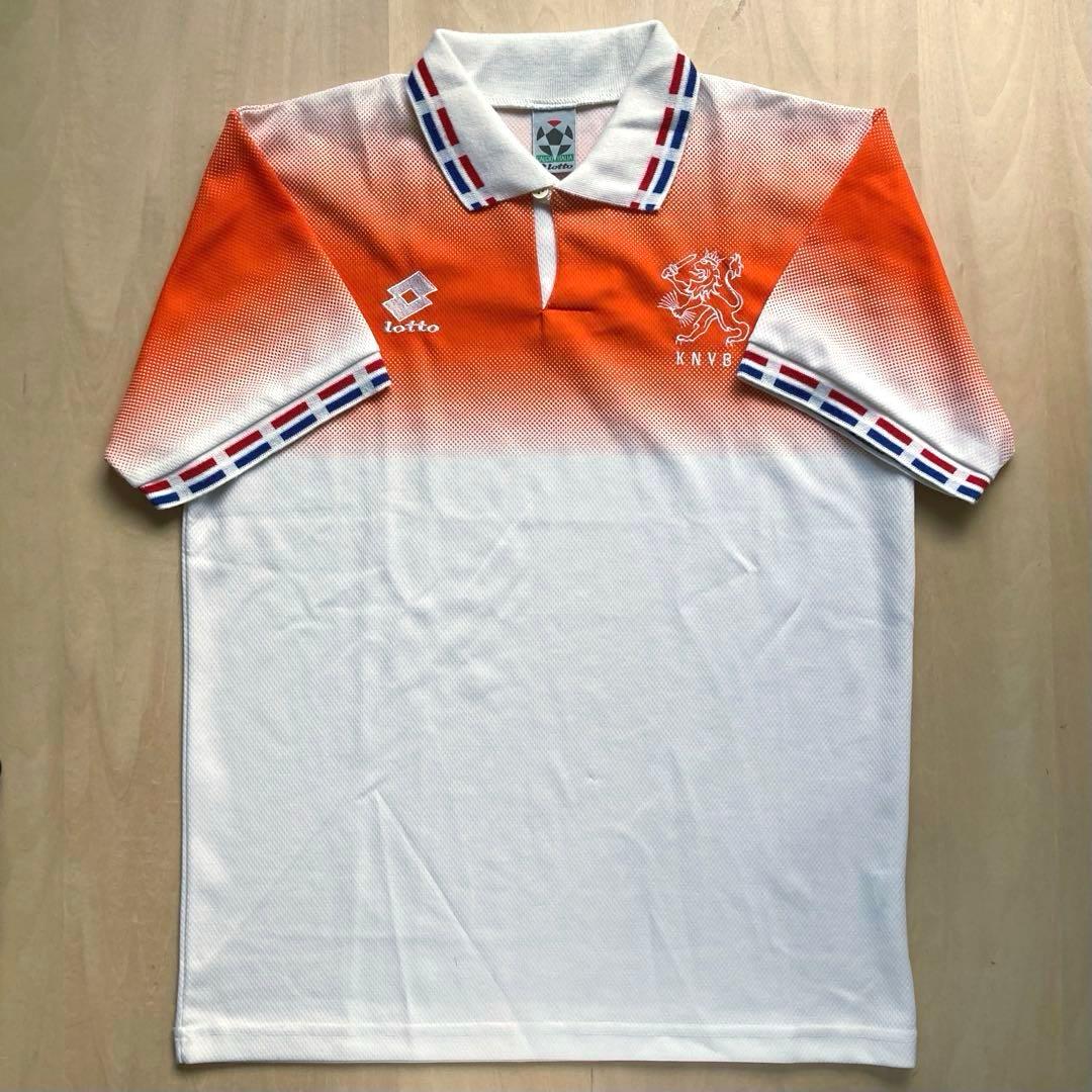 オランダ代表 lotto ロット サッカー ユニフォーム 1996 ユーロ M