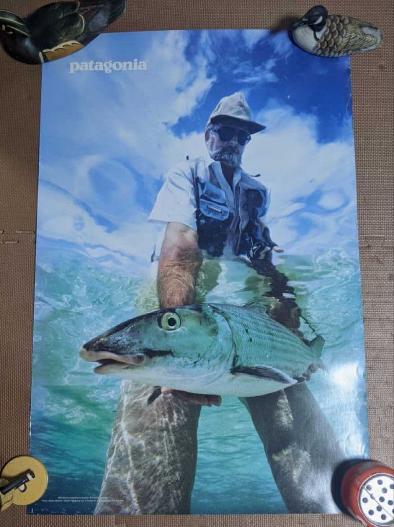 超希少品 非売品 91×61cm patagonia 大判 ポスター 厚紙