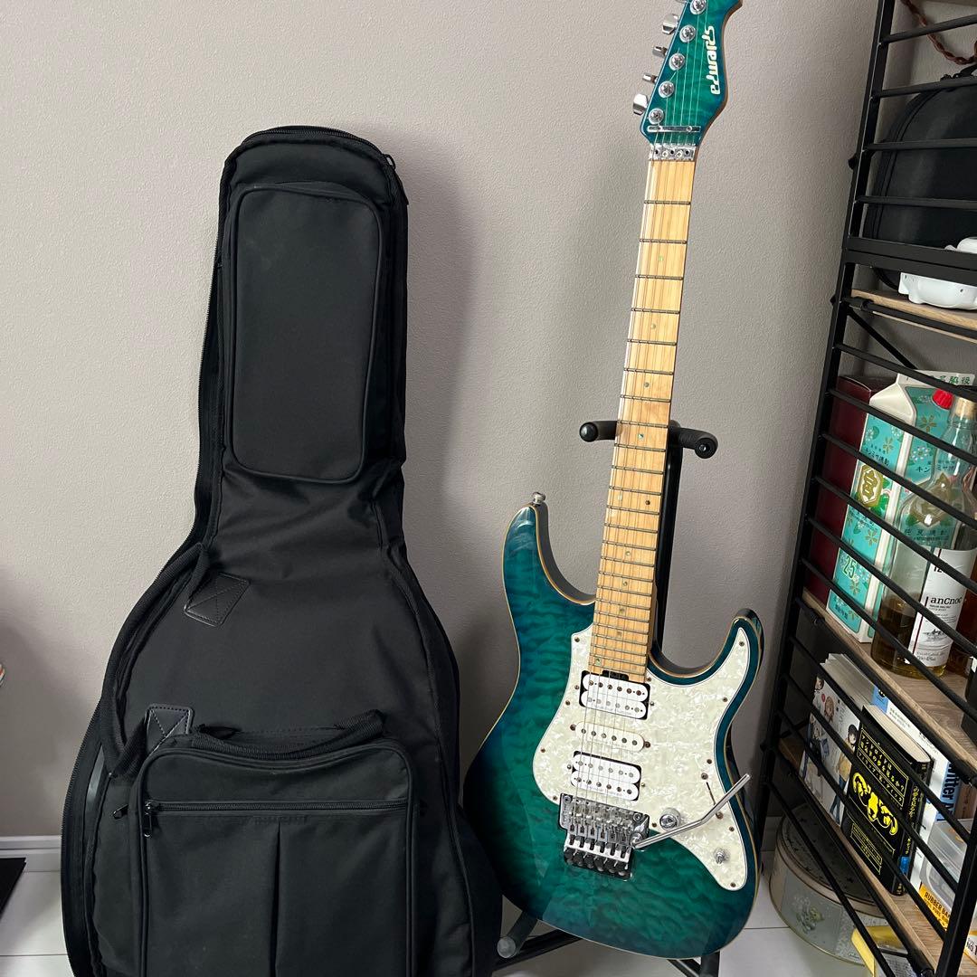 Edwards エレキギター グリーン
