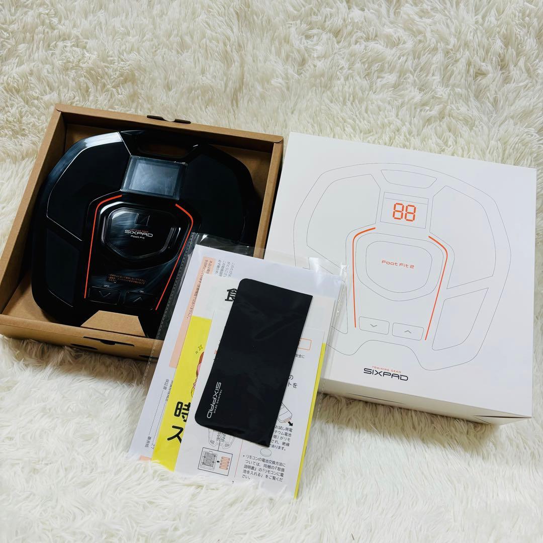 【美品】SIXPAD FOOTFIT2 EMSトレーニング　箱付き
