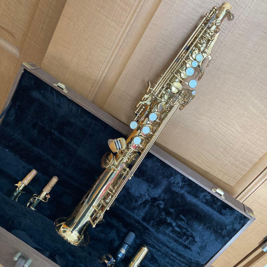 ミネルバソプラノサックス本体 ゴールド MINERVA　ミネルヴァ