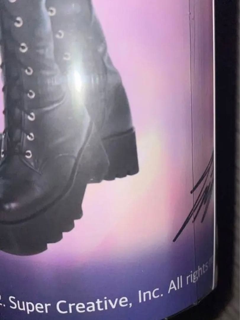 aespa 四人直筆サイン入りポスター Epic7