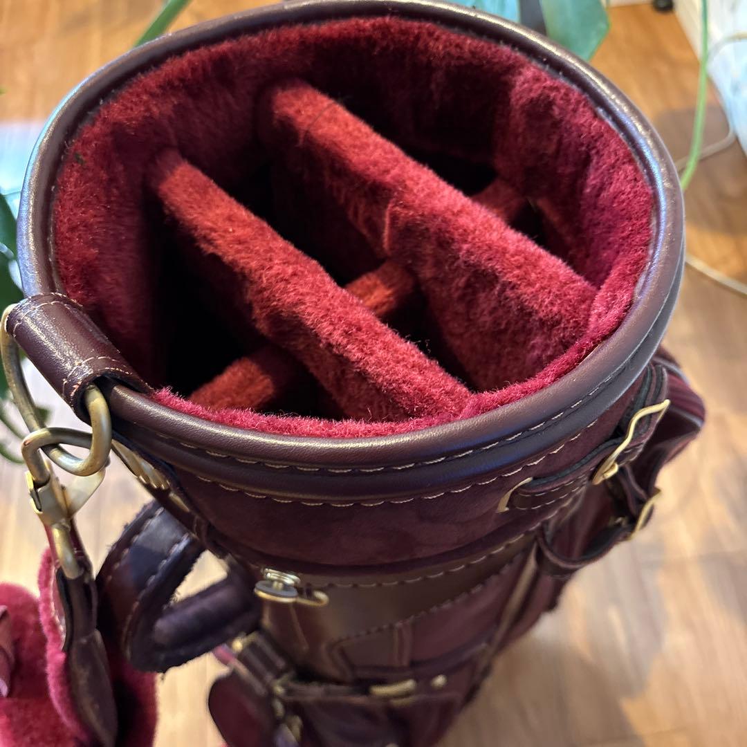 dunhill スポーツ ゴルフバッグ バーガンディ