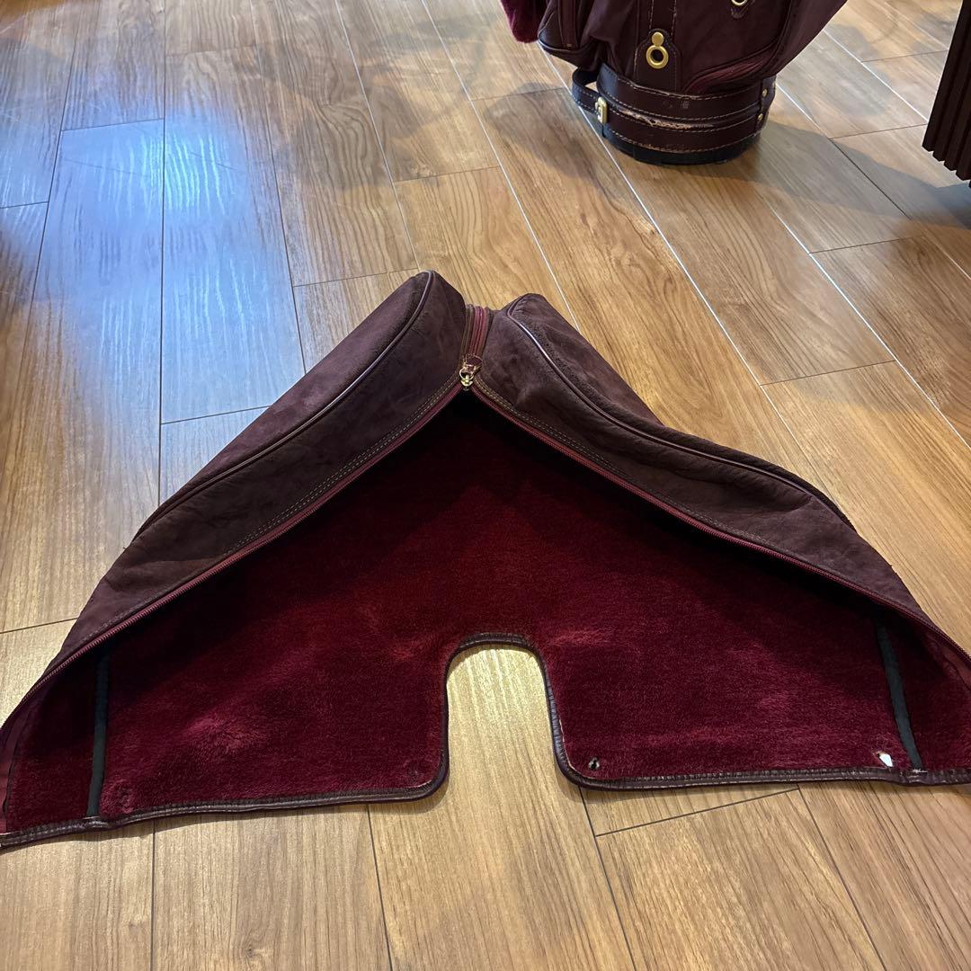 dunhill スポーツ ゴルフバッグ バーガンディ