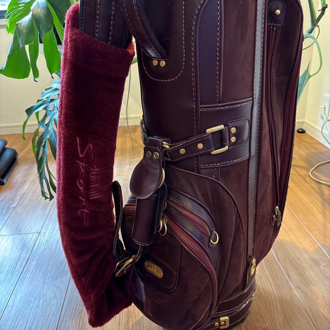 dunhill スポーツ ゴルフバッグ バーガンディ