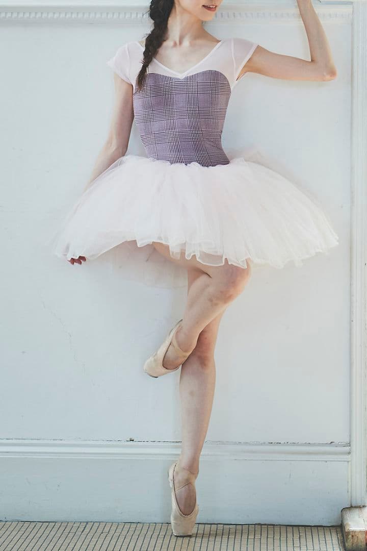 【新品】stina スティナ type H glen check レオタード　M