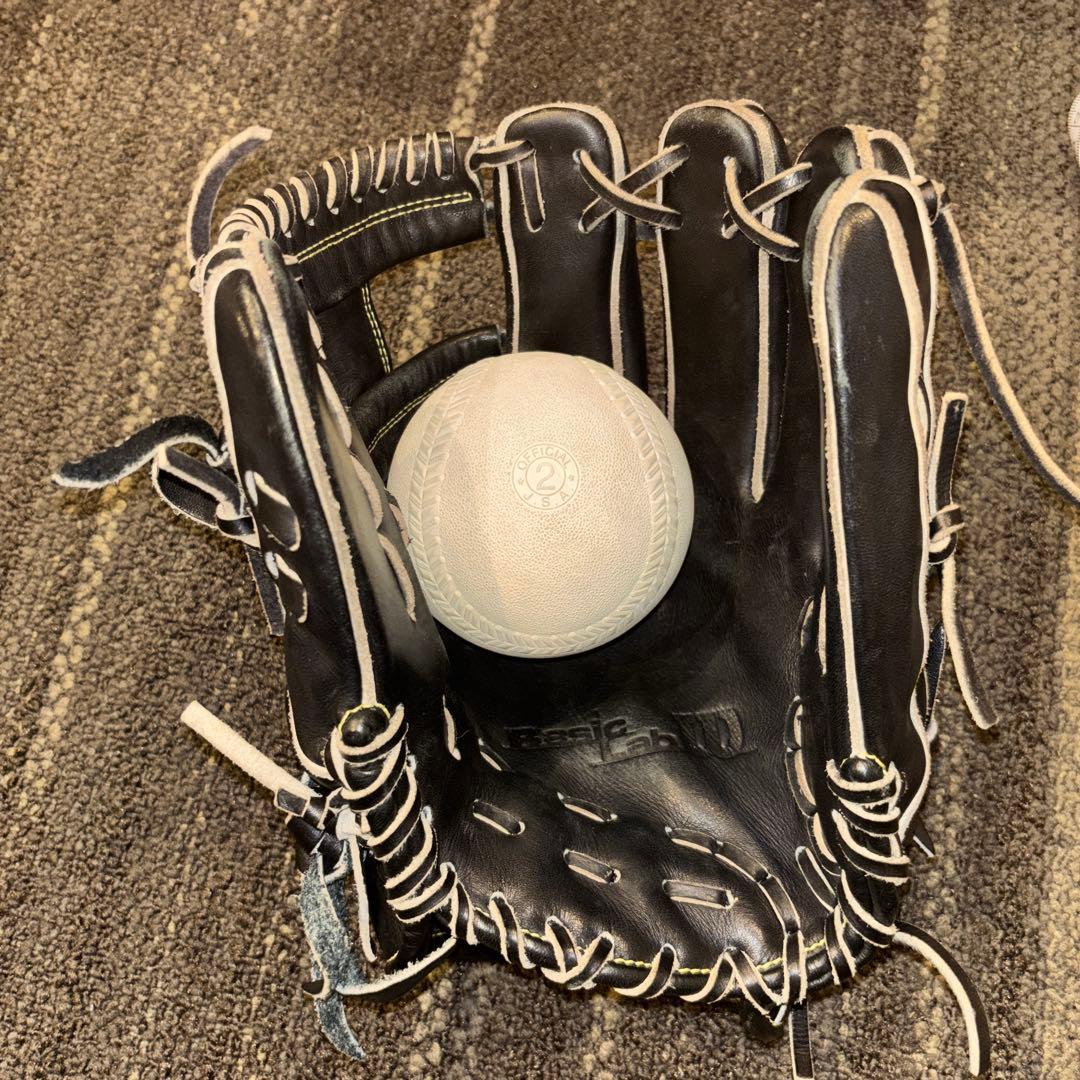 ★Wilson ウイルソン 軟式用 BasicLab DUAL内野手用 即戦力★