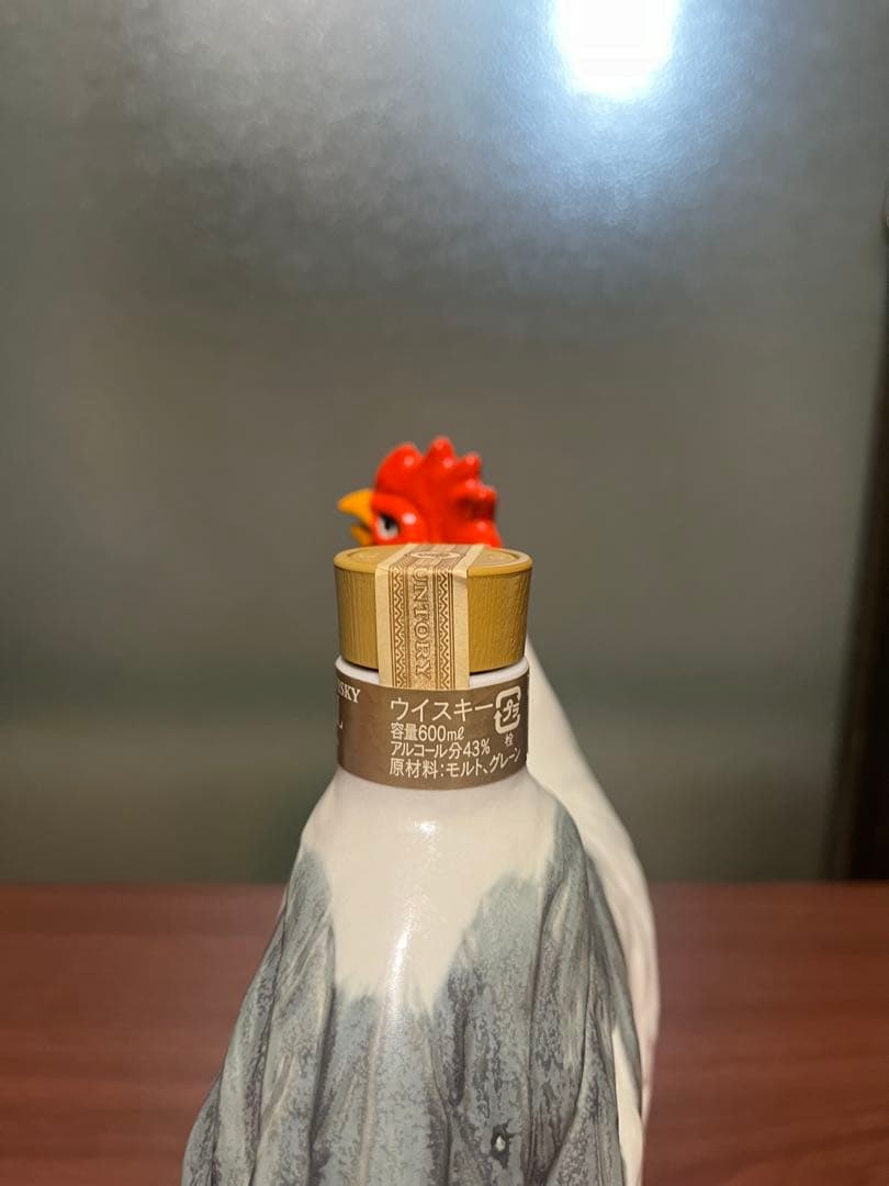 【未開栓】サントリーウイスキーローヤル12年 干支ボトル 2005年 酉 とり