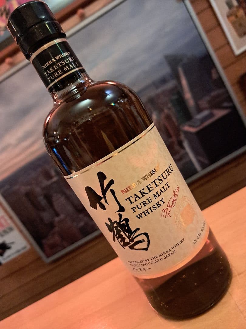 ニッカ 竹鶴 ピュアモルト ウイスキー 43度 700ml