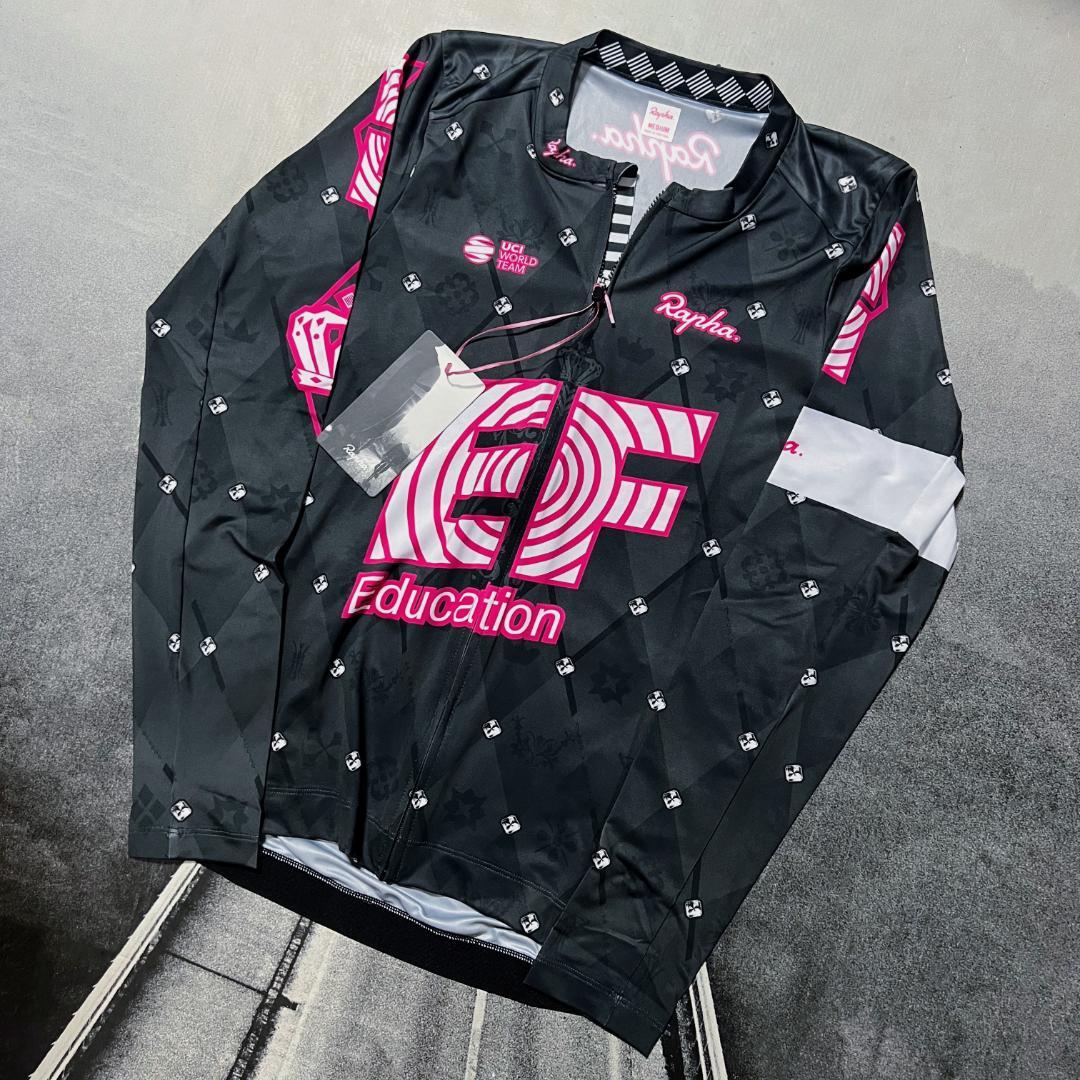 新品 Rapha EF プロチーム LS ライトウェイト ジャージ Mサイズ