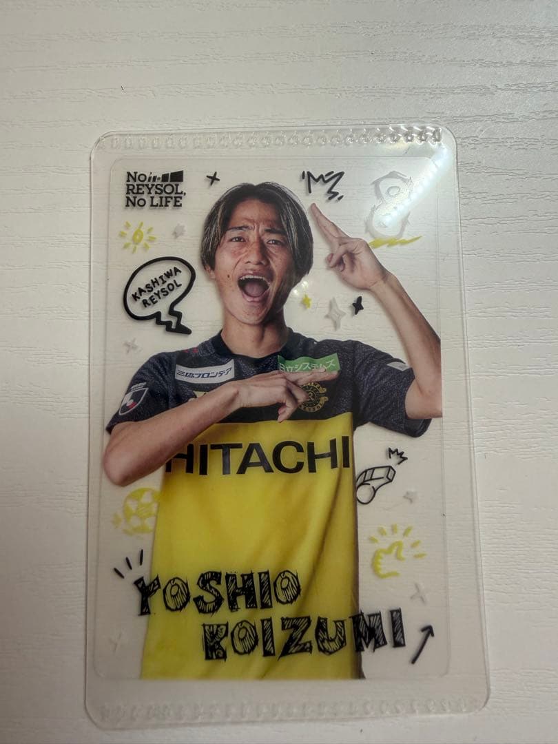 柏レイソル　小泉佳穂　クリアカード