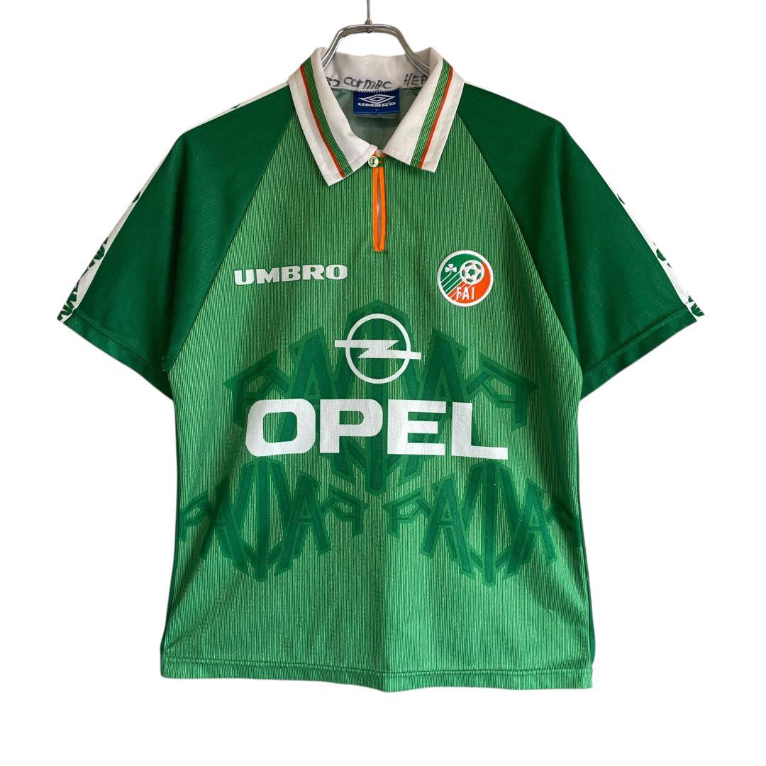 96-98 UMBRO アイルランド代表 サッカーシャツ アンブロ FAI
